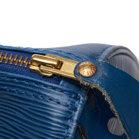 Louis Vuitton Speedy 35 Leer in Blauw