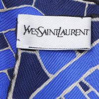 Yves Saint Laurent Foulard en soie à motif imprimé
