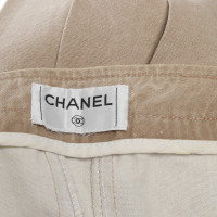 Chanel jupe plissée beige
