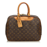 Louis Vuitton Deauville 35 aus Canvas in Braun