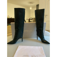 Jimmy Choo Boots Leather in Green