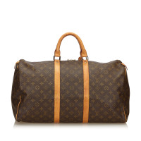 Louis Vuitton Keepall 50 Canvas in Bruin