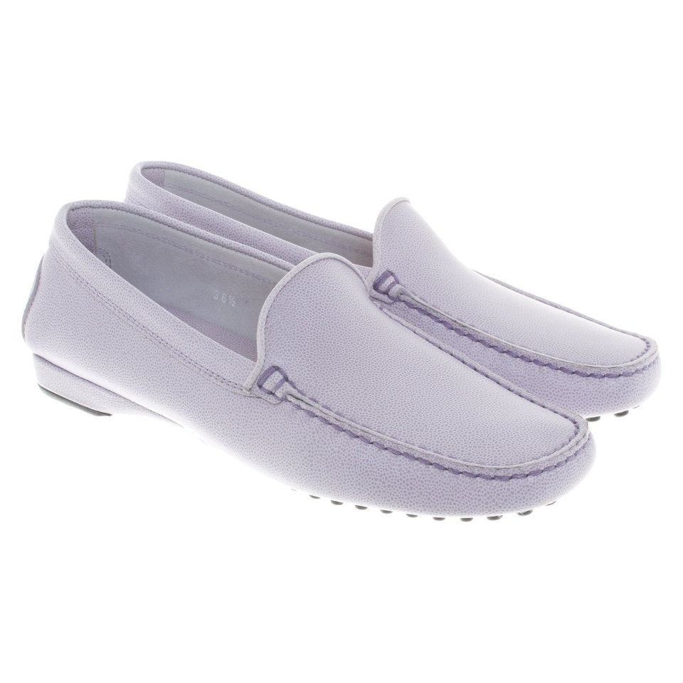 Tod's Moccasins in lilac