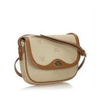 Burberry Leather-trimmed Crossbody Bag