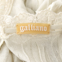 John Galliano Cardigan à la crème