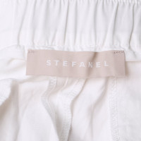 Stefanel Pantalon en blanc