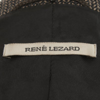 René Lezard Blazer mit Muster