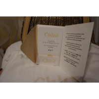 Chloé Nile Bag Leer in Goud