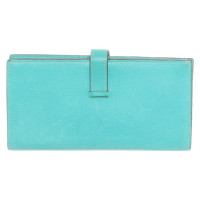 Hermès Bag/Purse Leather in Turquoise