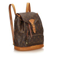 Louis Vuitton Montsouris aus Canvas in Braun