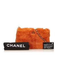 Chanel Sac à bandoulière avec garniture en fourrure