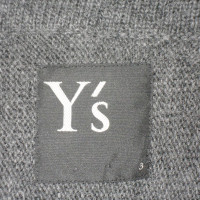 Yohji Yamamoto Strickjacke in Dunkelgrau
