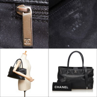 Chanel Cerf Leather in Black