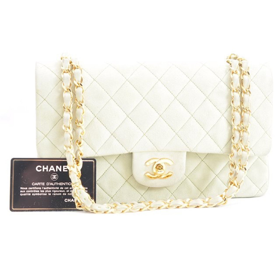 Chanel Classic Flap Bag Medium in Pelle scamosciata
