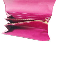 Louis Vuitton portafoglio vernice rosa