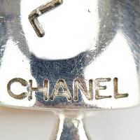Chanel Logo Ciip On Earrings