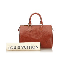 Louis Vuitton Speedy 25 aus Leder in Braun