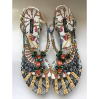 Dolce & Gabbana Sandalen met edelstenen