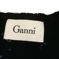 Ganni Kleid mit Pailletten