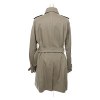 Burberry Jacke/Mantel aus Wolle in Taupe