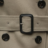 Burberry Jacket/Coat Wool in Taupe