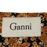 Ganni Robe à motif floral