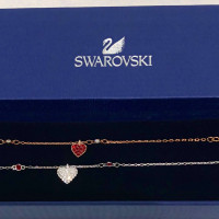 Swarovski Bracelets with Heart pendant
