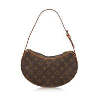 Louis Vuitton Croissant en Toile en Marron