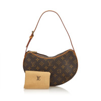 Louis Vuitton Croissant en Toile en Marron