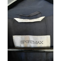 Sport Max Blauwe trenchcoat