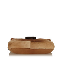 Fendi Baguette Bag Micro Fur in Brown