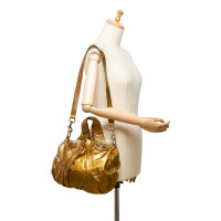 Gucci Hysteria Bag in Pelle in Oro
