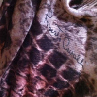 Roberto Cavalli Kleid mit Schlangenprint