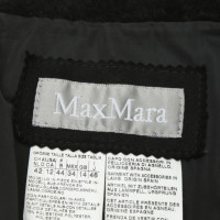 Max Mara Giacca in pelle di agnello in nero