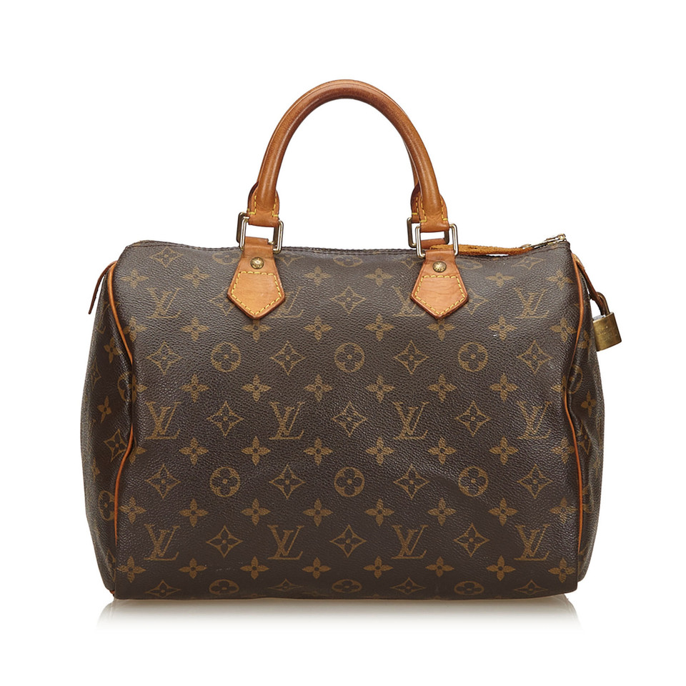 Louis Vuitton Speedy 30 aus Canvas in Braun