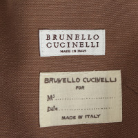 Brunello Cucinelli Blazer en ocre