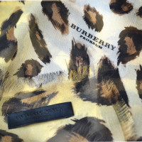 Burberry Prorsum silk scarf with animal print