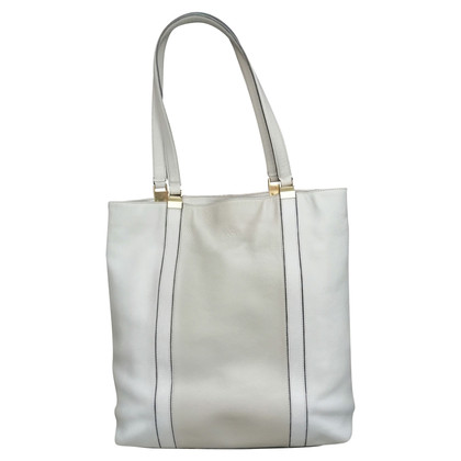 Tod's Tote bag in Pelle in Crema