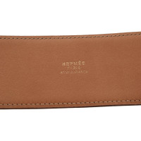 Hermès Collier de Chien Leather in Brown