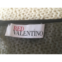Red Valentino Jurk in zwart / wit