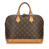 Louis Vuitton Alma PM32 aus Canvas in Braun