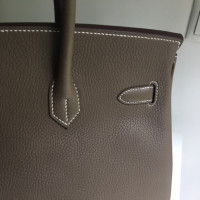 Hermès Birkin Bag 35 en Cuir en Taupe