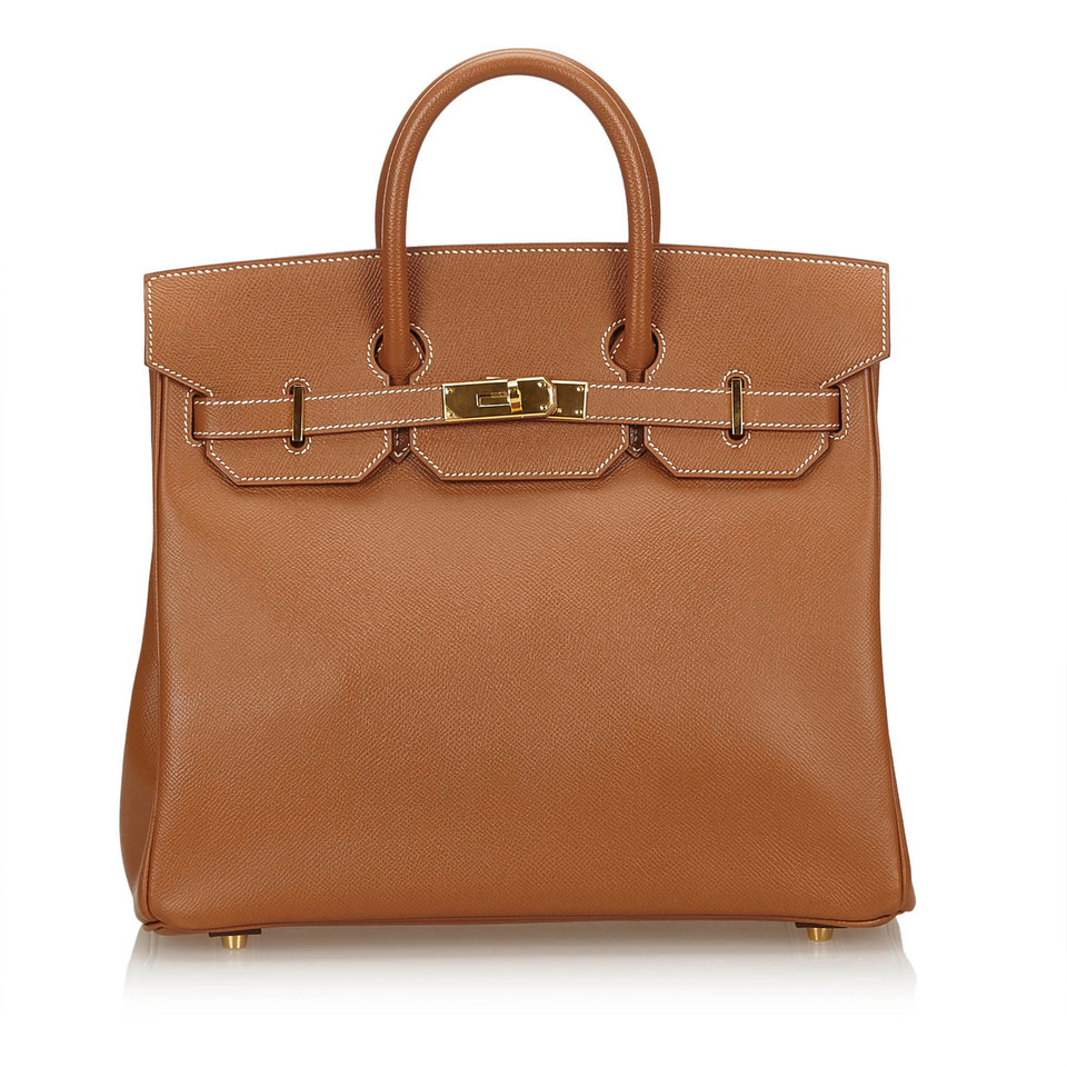 Hermès Birkin Bag 35 Leer in Goud