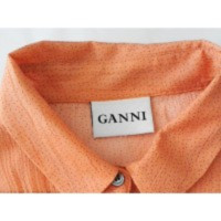 Ganni Blouse en orange