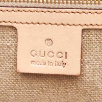 Gucci Bamboo Bullet Bag Canvas in Brown