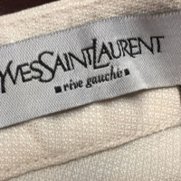 Yves Saint Laurent Hose in Creme