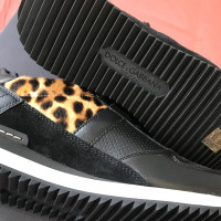 Dolce & Gabbana Sneakers met materiaalmix