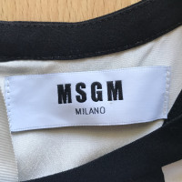 Msgm Silk dress with pattern