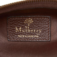 Mulberry clutch in marrone