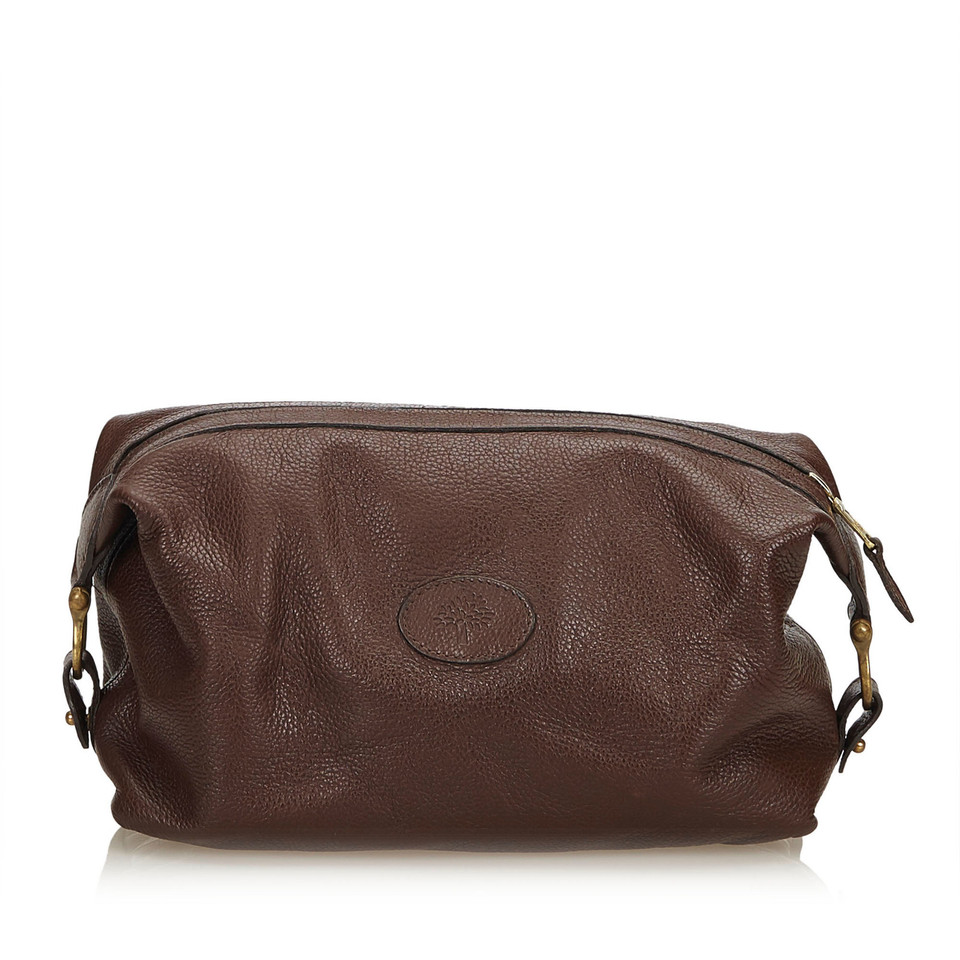 Mulberry clutch in brown